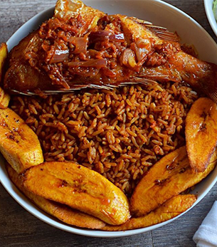 Home jollof fish